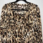Chico's  Animal Print Womens Top Medium Stretch Feminine Chic Elegant Classic Photo 2