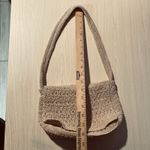 Kathy Ireland VTG Y2K Woven Crochet Shoulder Bag Purse Cottage Country Festival Boho Hippie Photo 12