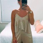 Illa Illa Gold Shiny Romper Photo 0