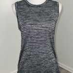 Athleta Women’s Breezy Tank Top Loose Fitting Black and White Size Small Photo 0