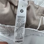 Lululemon Hotty Hot High Rise lined Shorts in white tall 4 Photo 3