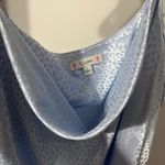 L LOVE Light Blue Stain Top Photo 4