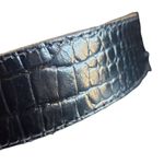 Sandy Liang Sandy Duftler Alligator Embossed Leather Belt | Size Med Photo 3