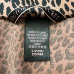 Victoria's Secret Cheetah print split front pull on slip skirt Photo 5