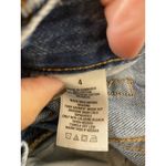 Aeropostale Size 4 90’s Baggy High Rise Distressed Medium Wash Stretch‎ Blue Photo 6