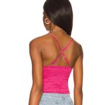 Free People NWT Right On Time Cami in Fuschia Medium Photo 3