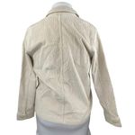 Everlane  Women's Cream Corduroy Long Sleeve Button Pockets Shirt Jacket Size L Photo 2