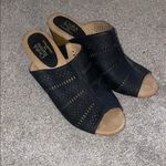 Croft & Barrow Women's Black Slip-On low wedge Shoes 7 Photo 5