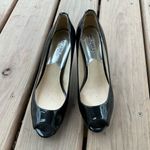 Michael Kors Elegant MK Black Peep-Toe Heels 🌹🌹 Photo 7