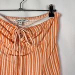 Speechless  Orange Stripe Strapless Y2K Mini Dress M Photo 2