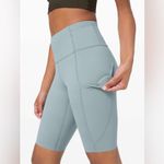 Lululemon Fast and Free Short 10” Blue Cast Women’s Shorts Size 4 Photo 3