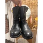 Madewell  Women’s The Biker Leather Boots 7 Black Photo 2