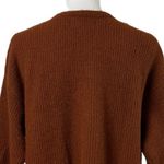 Apt. 9  Sweater V-neck Oversized Long Sleeves Soft Dark Orange Women’s Size Large Photo 7