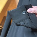 Vince . Button Down Black Jumpsuit Size 10 Photo 8