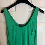 Ralph Lauren  Kelly Green Tank Lined Midi‎ Dress Size Small Flowy Comfy Office Photo 4