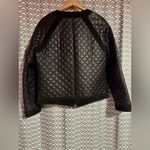 Antonio Melani | REAL Leather Quilted Jacket, Size S Photo 4