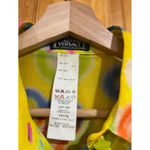 Versace Gianni Couture Silk Spray Paint Shirt Medusa Buttons Spring 1996 Size 42 Photo 1