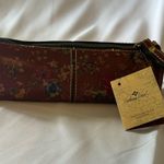 Patricia Nash  ISLA OBLONG COGNAC LEATHER WRISTLET, CLUTCH, HANDBAG Photo 0