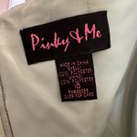 Pinky & Me size 10 light sage green strapless formal dress, prom, EUC, beaded Photo 7