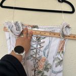 House Of CB  Isis Soft Blue Vintage Print Corset Maxi Size XS NWOT Photo 10