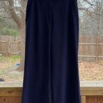 & Other Stories Paris Atelier & Other Stories Women's Navy Wide Leg Trousers Size 8 Photo 0
