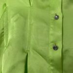 ZARA Satin Effect Shirt Dress Photo 5