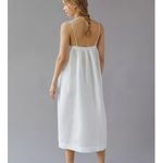 Urban Outfitters  UO White‎ 100% Linen Juliana Midi Dress Women’s Small Photo 1