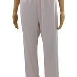 American Vintage Sears SMALL American USA VINTAGE 80’s Sheer Pink Straight Leg Pajama Pants Photo 2