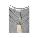 JODIFL  Strappy Criss-cross Front Tank Top S Gray Lightweight Sleeveless Photo 2