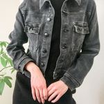 The Vintage Shop Vintage Marithe Girbaud Black Jean Jacket Photo 0