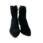 Abound Vintage Y2K  Black Faux Leather Suede Ankle Boots Soft 6 Medium Pointed Photo 3
