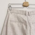 Abercrombie & Fitch NEW Abercrombie A&F Quinn Tailored Straight Pant in Oatmeal Size 27/4 Short Photo 8