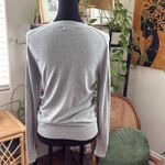Quince  Gray Lightweight Cotton Cashmere Pullover Crew Sweater Photo 1