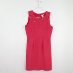 Esley 1990s Vintage Hot Pink Barbie Core Formal Midi Dress Medium Photo 2