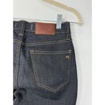 Madewell NEW  Alley Straight Jeans Dark Wash Size 24 Classic Stretch Denim Photo 5