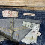 7 For All Mankind Jen ankle straight jeans animal print side trims Size 2 Photo 4