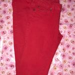 GJG Gently Used  Red Skinny Jeans Photo 2