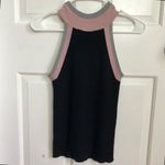 525 America Contrast Trim Sweater Tank XS Women’s Top Going Out Navy Blue Photo 9