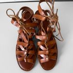 American Eagle  strappy Block heeled gladiator sandals SZ 8 AE Photo 2