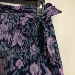 Old Navy paper bag ruffle abstract floral skirt women’s size 2 with belt Photo 3