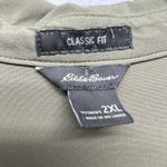 Eddie Bauer Button Front Womens Shirt 2XL Lightweight Outdoor Hiking Fishing Photo 1