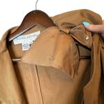 Doncaster  Vintage Linen Silk Blend 3/4 Sleeve Jacket Tan size 12 Photo 4