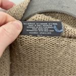 Wooden Ships Tan Brown Knit Mohair Open Long Cardigan M/L Photo 3