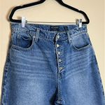 Lucky Brand  Drew high rise mom jean Size 12‎ 31 Raw hem Photo 2