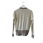 Madewell Colorblock Wool Linen Blend Cardigan Sweater Cozy Yarn Sz M #2272 Photo 4