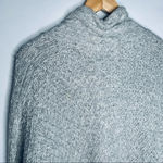 Angel of the North Anthro Alpaca Knit Cardigan Size Small Gray Photo 7