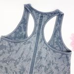 Zyia Active Seamless Racerback Athletic Tank Top: Grey Splash Camo Camouflage Photo 5