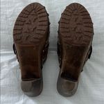 Coach Wooden Clogs Size 7 Photo 4