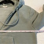 Brandy Melville ✨ John Galt Women’s Sage Green Gray Hoodie Photo 9