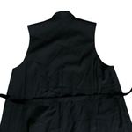 Universal Standard Jenny Black Wool Sleeveless Jacket Vest Tie Belt XS NEW Photo 5